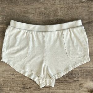 Free People Cream Women's Shorts